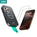 ESR per iPhone 16e/14/13/13 Pro Pellicola salvaschermo trasparente HD Confezione da 2 pellicole proteggi privacy in vetro temperato per iPhone 16/15/14 Pro