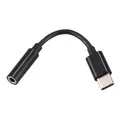 Adattatore cavo jack per cuffie/auricolari da USB C a 3,5 mm, porta maschio tipo C 3.1 a cuffie audio stereo femmina da 3,5 mm Connessione Aux