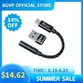 BGVP T01s Dac decodifica Audio HiFi amplificatore per auricolari USB TypeC a 2.5/3.5/4.4mm adattatore Jack convertitore AUX decodificatore digitale a 32bit