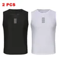 Rsantce 2024 2 pezzi uomo estate ciclismo canottiera top MTB Bike Base Layer Vest Outdoor bicicletta