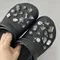 Nuovo stile vendita calda fai da te cristallo nero strass foro scarpe Charms per Crocs Designer