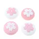 2 pezzi Cherry Pink Lemon per Nintendo Switch Lite OLED Analog Thumb Grip Nintendo Swith Joy Con