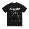 Rock Band toyio Hotel Music Graphic T Shirt uomo donna Hip Hop Punk Gothic T-Shirt T-Shirt oversize