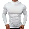 T-shirt da corsa camicia a compressione da uomo allenamento Fitness T-shirt a maniche lunghe