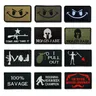 Smiley StylesFace Patch badge Round Smiley Patch 3D Hook Loop Stickers tattica militare bracciale