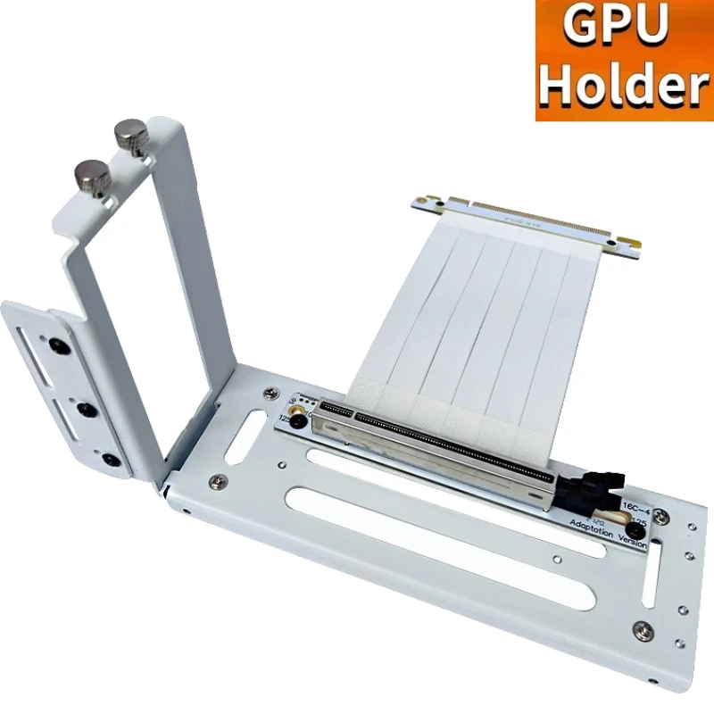 Riser PCI-E x16 a x16 Scheda grafica ATX Staffa di montaggio verticale Supporto GPU GEN4 PCIE 4.0/3.0 16X Adattatore cavo prolunga riser