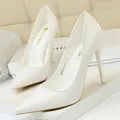BIGTREE Scarpe da donna Décolleté Moda Scarpe con tacco alto Nero Rosa Bianco Scarpe da donna Scarpe da sposa Donna Tacchi a spillo da donna 2025