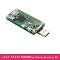 Scheda di espansione aggiuntivo USB Raspberry Pi Zero Scheda di estensione aggiuntiva USBA con custodia in acrilico per Raspberry Pi Zero 2 W WH 1.3