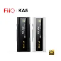 FiiO JadeAudio KA5 Audio ad alta risoluzione DAC USB portatile Amplificatore per cuffie AMP Doppio CS43198 Cavo da tipo C a 3,5 + 4,4 mm DSD256
