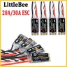 4 pezzi LITTLEBEE BLHeli-s FVT Little bee SPRING 20A / 30A Brushless ESC 2-6S supporta DSHOT