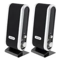 HY-218 6W USB 2.0 Altoparlanti per notebook con alimentazione USB cablata Stereo Jack audio da 3,5