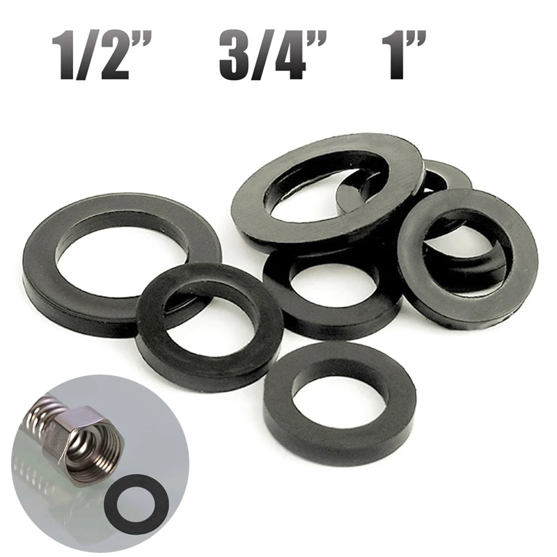 1/2 "3/4" 1 "gomma o-ring doccia tubo idraulico anello di tenuta in gomma guarnizione oring set guarnizione acqua o-ring 10 pezzi 50 pezzi dn15 dn20 dn25