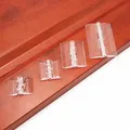 10 pezzi 25X33 30X33 38X45 65x42 cerniere pieghevoli in plastica cerniera in plexiglass trasparente durevole acrilico trasparente