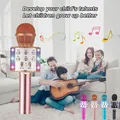 Altoparlante Bluetooth portatile per bambini microfono Karaoke completo professionale registratore