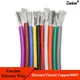 Cavo resistente al calore 1M/5M 30 28 26 24 22 20 18 16 15 14 13 12 10 AWG Filo di silicone ultra morbido Rame flessibile ad alta temperatura