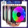 6 Heatpipes RGB CPU Cooler radiatore Silent PWM 4PIN 150W per Intel LGA 1150 1151 1155 1200 1700