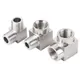 High Presssue 1/8 "1/4" 3/8 "1/2" 3/4 "1 BSP NPT Femmina Maschio Gomito 90 Gradi Connettore Accoppiatore 304 Raccordo Per Tubi In Acciaio Acqua Gas