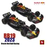 Bburago 1:43 F1 Champion Red Bull Racing TAG Heuer RB19 2023 #1 Verstappen #11 Perez Alloy Car Die