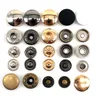 30set bottoni automatici in metallo ottone bottoni automatici bottoni automatici cucito in pelle