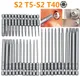 11 pz/12 pz Set di punte di sicurezza Cacciavite a prova di manomissione Punta da trapano Punte per cacciavite Torx Testa piatta 1/4 "Esagonale Punte per cacciavite