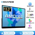 VCHANCE Monitor portatile OLED 4K da 13,3 pollici AMOLED 100% DCI-P3 USB-C Secondo schermo da gioco per laptop Xbox Switch PS5/4 MacBook