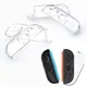 Custodia rigida in cristallo Custodia protettiva Joycon Shell per Nintendo Switch 2/Oled NS Controller Joy-Con Protezione morbida in TPU trasparente
