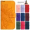 Custodia a libro per telefono a portafoglio per Funda Samsung Galaxy A51 A71 A21S A41 A01 A21 M51 M31 M21 M21S Custodie Cover posteriore in pelle girasole 3D