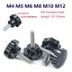 1pc M4 M5 M6 M8 M10 M12 304 In Acciaio Inox A Forma di Stella Filo Maniglia di Serraggio Bullone Bachelite Manopola A Mano Vite di Serraggio