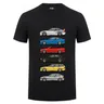 Maglietta girocollo da uomo Stack of E36 variations Primer Conor Mcgregor T-Shirt stampata Unisex