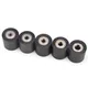 1 pz Foro 5/6/7/ 8/10mm Rullo in poliuretano PU Con doppio Cuscinetto Muto ruota guida piatta Diametro 30 MM Lunghezza 30mm
