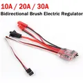 30A 20A 10A ESC Velocità del motore RC ESC 2KHz Avanti Spazzola di retromarcia Freno RC 2S per Controller Barca Auto Protootank Regolatore superiore