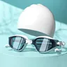 Occhialini da nuoto Cap Adult HD occhialini da nuoto antiappannamento Set occhiali da nuoto in