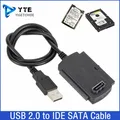 YIGETOHDE Cavo USB 2.0 a IDE SATA 3 in 1 S-ATA 2.5 Cavo convertitore adattatore HDD per disco rigido