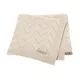 Coperte per neonati Neonato 100% cotone lavorato a maglia Infantile Ragazzi Ragazze Passeggino Swaddle Wrap Coperte da letto per bambini super morbide 100 * 80