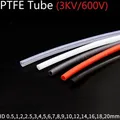 Tubo FEP in PTFE da 1M per parti della stampante 3D tubo ID 0.5 1 2 2.5 3 4 5 6 7 8 10 12 14 16 18