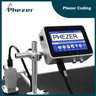 Phezer QR Bar codice Batch data numero Logo data di scadenza stampante per etichette TIJ 12.7/25.4mm