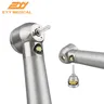 Turbina dentale LED manipolo ad alta velocità turbina ad aria 3 pulsante a spruzzo d'acqua 2/4 fori