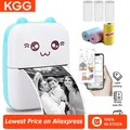 Stampante termica portatile MINI wireless BT 203dpi Photo Label Memo stampa di domande errori con cavo USB Imprimante portatile