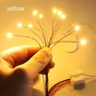 0805 10 pz Smd Led Chip Cablato Con 3 V Batteria a Bottone Box Kit Modello Hobby per Modello Giocattolo Luce Modelli FAI DA TE