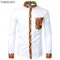 Dashiki camicia da uomo africana tasca Patchwork camicia con stampa Africaine camicia da uomo stile