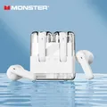 Auricolari da gioco originali Monster XKT12 cuffie Bluetooth 5.3 Wireless TWS HIFI Sound auricolari sportivi riduzione del rumore 300mAh