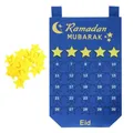 Calendario Ramadan per bambini Eid Mubarak conto alla rovescia calendario in feltro calendario