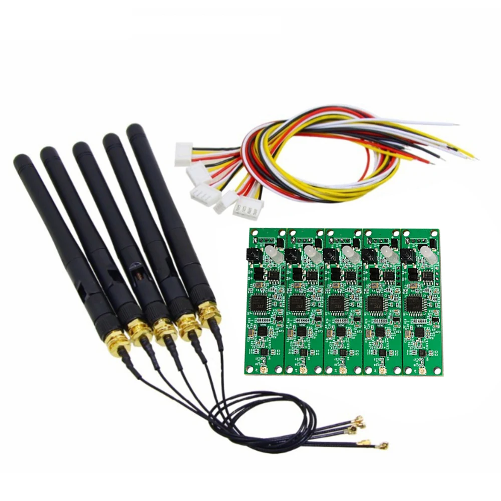 A9 2.4G ISM DMX Controller Wireless Modulo PCB 2 in 1 DMX512 Trasmettitore Ricevitore Per Luce Della Fase Built-in FAI DA TE 485EE