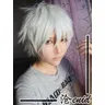 Parrucca Cosplay di Anime per assassento assassino DMMD Costume trasparente nastro corto parrucche