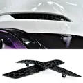 Nero lucido Paraurti Posteriore Riflettore Insert Set A Nido D'ape Per Volkswagen Golf 7.5 GTI GTD R R-Line Hatchback Facelift 2017-2020