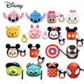 Disney Marvel Custodia per auricolari per Airpods 1 2 3 Pro Cartoon Minnie Mickey Auricolari Bluetooth senza fili in silicone Custodia protettiva