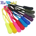 10 pz/pacco Mix Color Cord Zipper Pull Strap Lariat nero per accessori di abbigliamento