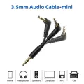 Cavo Aux Essager Cavo audio jack da 3,5 mm Cavo AUX Hifi da 90 gradi ad angolo retto da 3,5 per cuffie cablate Cavo AUX per altoparlante Xiaomi