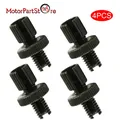 4 pz 8mm Clucth Cavo del Freno Regolatore Vite Dado Bulloni M8 per Honda Yamaha Kawasaki Suzuki Moto ATV Scooter Ciclomotore Pit Bike
