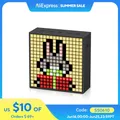 Divoom timedbox Evo altoparlante portatile Bluetooth con sveglia Display a LED programmabile per la creazione di Pixel Art regalo unico